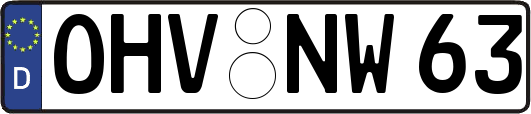 OHV-NW63