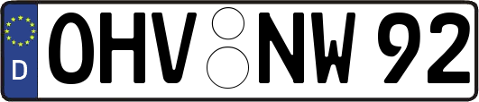 OHV-NW92