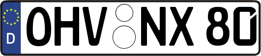 OHV-NX80