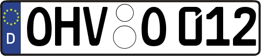 OHV-O012