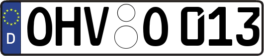 OHV-O013