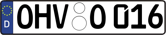 OHV-O016