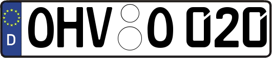 OHV-O020