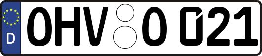 OHV-O021