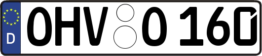 OHV-O160