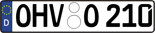 OHV-O210