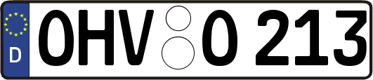 OHV-O213