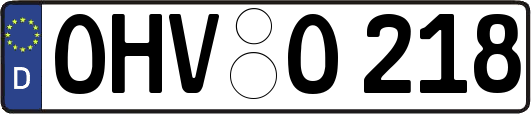 OHV-O218
