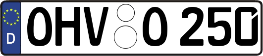 OHV-O250