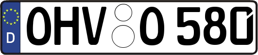 OHV-O580