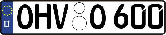 OHV-O600