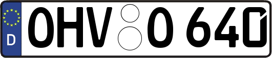 OHV-O640