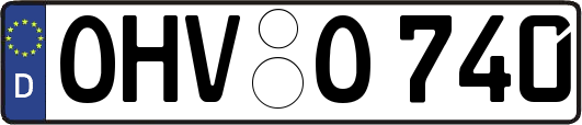 OHV-O740