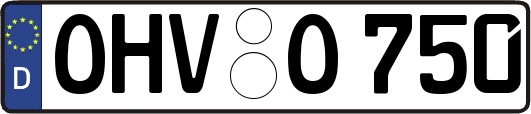 OHV-O750