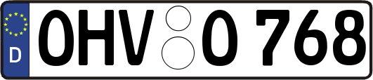 OHV-O768