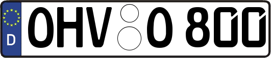 OHV-O800