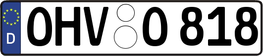 OHV-O818