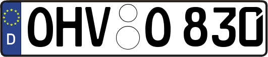 OHV-O830