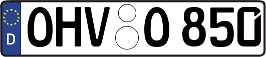 OHV-O850