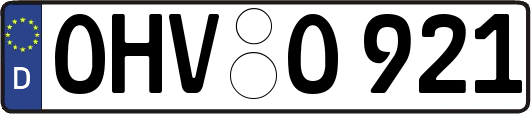 OHV-O921