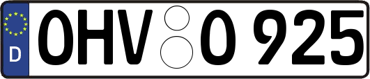 OHV-O925