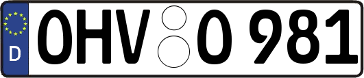 OHV-O981