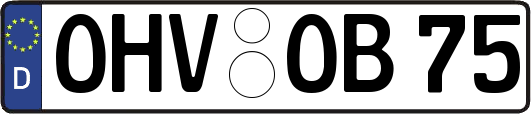OHV-OB75