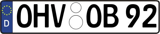 OHV-OB92