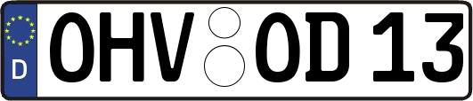 OHV-OD13