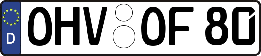 OHV-OF80