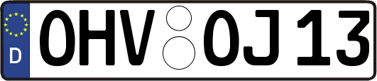 OHV-OJ13