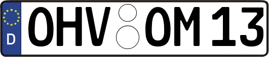 OHV-OM13
