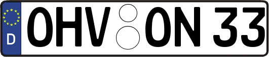 OHV-ON33