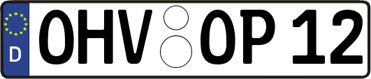 OHV-OP12