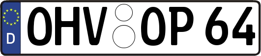 OHV-OP64