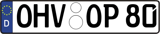 OHV-OP80