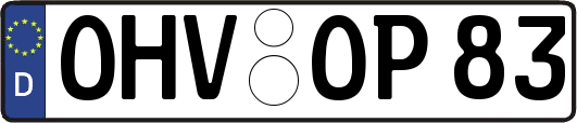 OHV-OP83