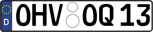 OHV-OQ13