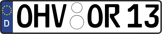 OHV-OR13