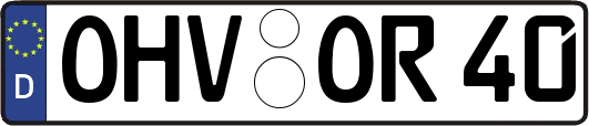 OHV-OR40