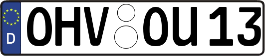 OHV-OU13