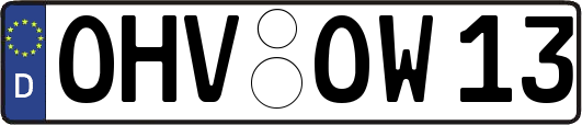 OHV-OW13
