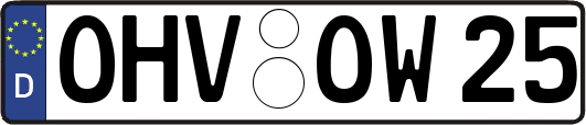 OHV-OW25