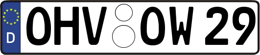 OHV-OW29