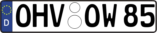 OHV-OW85
