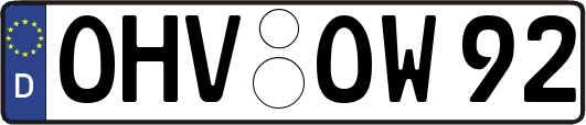 OHV-OW92