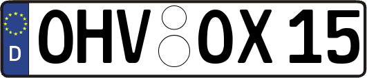 OHV-OX15