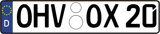OHV-OX20