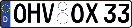 OHV-OX33