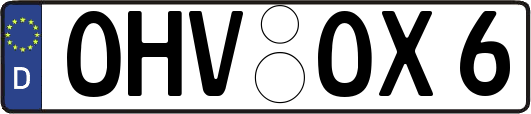 OHV-OX6